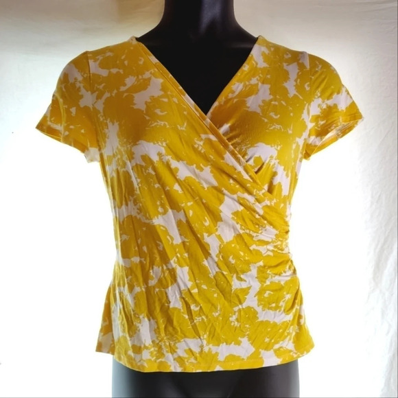 Talbots Tops - SUNSHINY Fancy Tee EUC 🌞